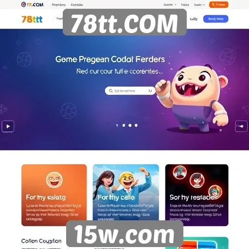 Principais funcionalidades do site 78tt.COM